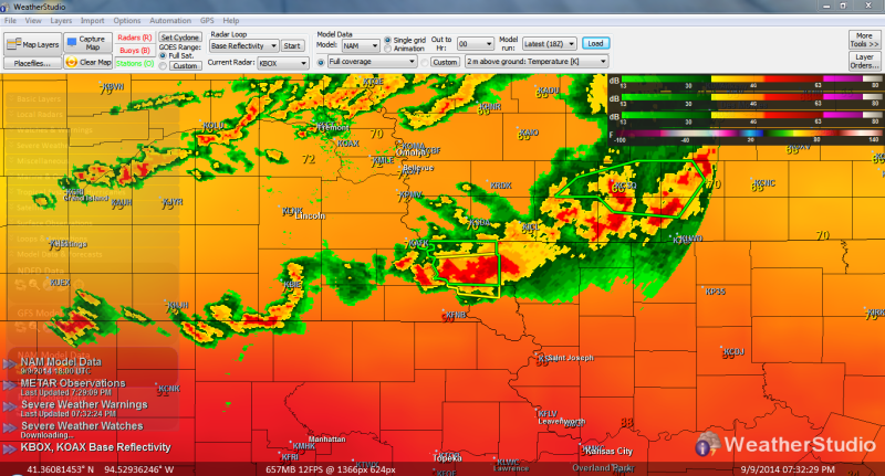 weather radar software download